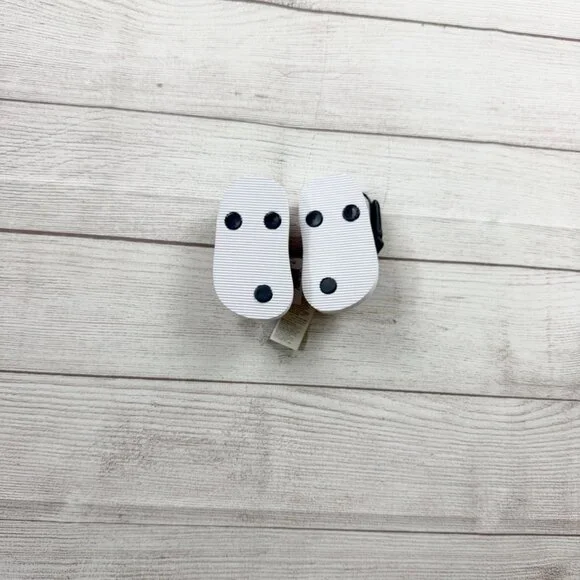 Old Navy Baby Patriotic Flip Flop Sandals Stars Stripes NWT 3 6-12 Months - Picture 2 of 3